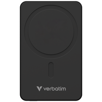 Verbatim 32227, 10,000mAh Magnetic Wireless Charging Power Bank
