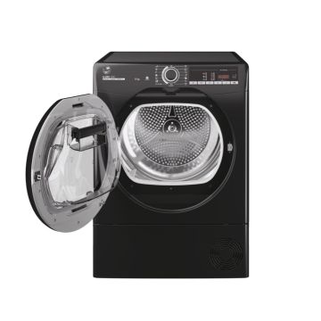 Hoover HLEC8TCEB, 8KG, Condenser Tumble Dryer, Black