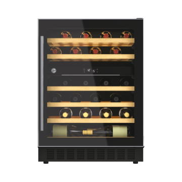 Hoover HWCB60UKN, 46 Bottle Wine Cooler, Black