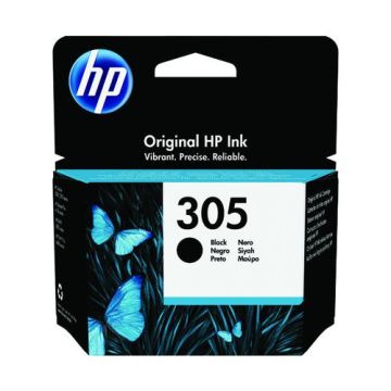 HP 3YM61AE, 305 Original Ink Cartridge, Black