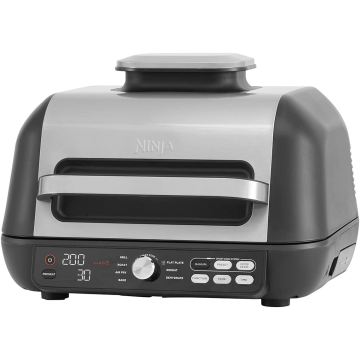 NINJA AG651UK, Foodi Max Pro Health Grill, Flat Plat & Air Fryer