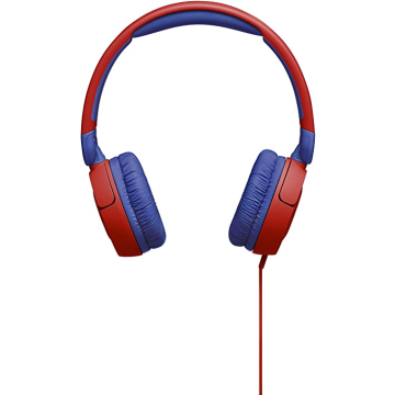 JBL JBLJR310RED, Wired Kids Headphones, Red