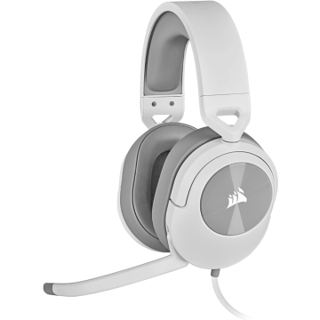 Corsair HS55 106CA9011261EU, Stereo Wired Gaming Headset, White