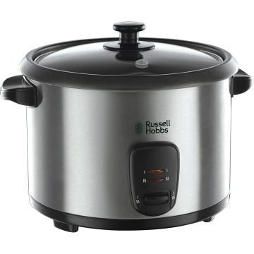 Russell Hobbs 19750, 1.8L Rice Cooker & Steamer, Stainless Steel
