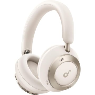 Soundcore Space One Pro A3062G21, Wireless Bluetooth Noise Cancelling Headphones, White
