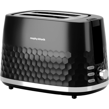 Morphy Richards Hive 220031, 2-Slice Toaster, Black