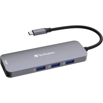 Verbatim 32151, 8-Port USB-C Multiport Hub