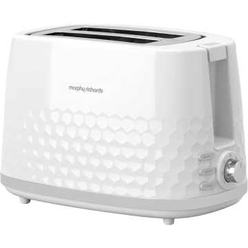 Morphy Richards Hive 220034, 2-Slice Toaster, White