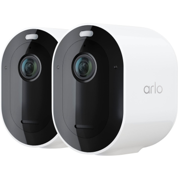 Arlo Pro 4 VMC4250P100EUS, 2K, Smart Home Security Camera - 2 Camera Kit