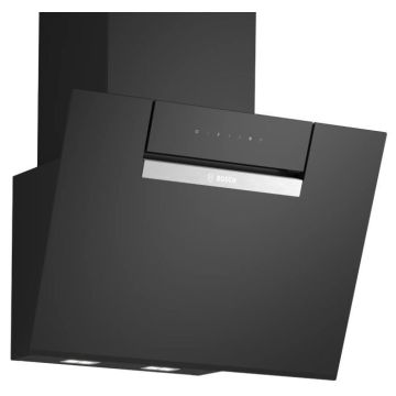 Bosch Series 4 DWK67FN60B, 60cm, Chimney Hood, Black