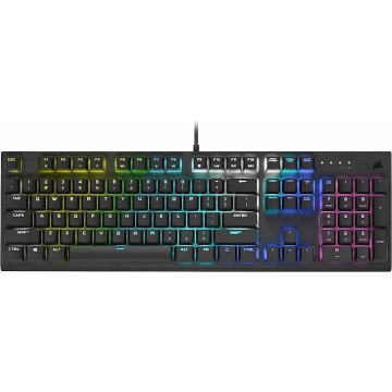 Corsair K60 RGB Pro 106CH910D019UK, Mechanical Gaming Keyboard w/ RGB Lighting, Black