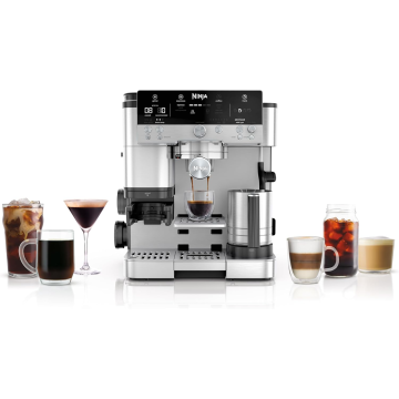 Ninja Luxe Cafe ES601UK, Premier Espresso Coffee Machine, Silver