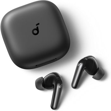Soundcore R60i D1202G11, Noise-Cancelling Wireless Bluetooth Earbuds, Black