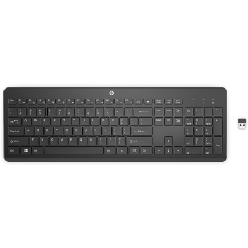 HP 230 3L1E7AA, Wireless Keyboard, Black