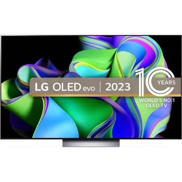 LG EVO OLED48C34LA, 48", 4K, 100Hz, Smart OLED TV w/ Amazon Alexa