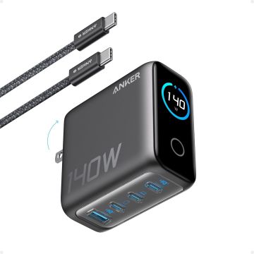 Anker A2697KZ1, 140W 4-Port GaN Laptop Charger