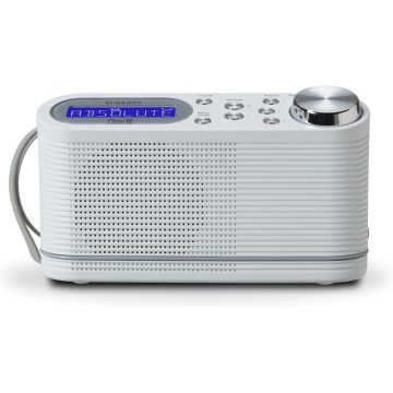 Roberts PLAY10WH, DAB+/FM, Portable Radio, White