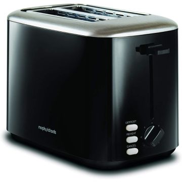 Morphy Richards 222064, Equip 2 Slice Toaster, Black