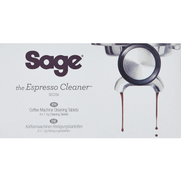 Sage SEC250NEU0NEU1, Espresso Cleaning Tablets (8 Pack)