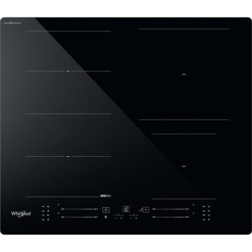 Whirlpool WFS3660CPNE, 60cm, 6TH Sense, 4 Zone Induction Hob, Black