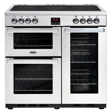 Belling 90EPROFSTA Cook Centre Electric 90cm Stainless Steel Range Cooker