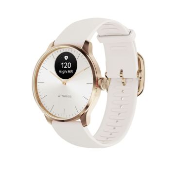 Withings ScanWatch Light 78HWA11MODEL1ALLINT, 37mm, Hybrid Smart Watch, Rose Gold