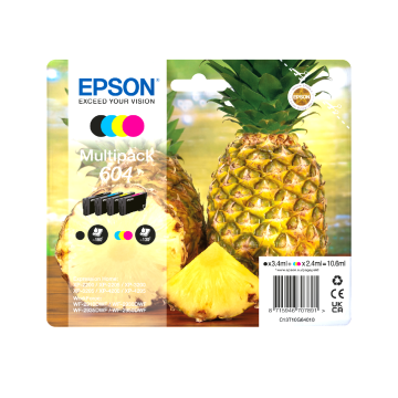 Epson T10G64010, 604 Multipack for Home XP & Workforce Printers
