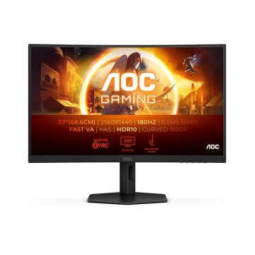 AOC CQ27G4X,  27”, 180hz, Curved Gaming Monitor