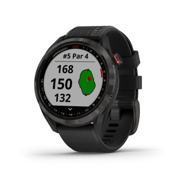 Garmin Approach S42 49GAR0100257200, Golf Smart Watch, Gunmetal & Black