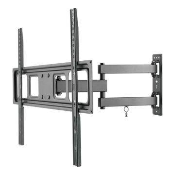 Deltaco ARM1201, Full Motion Wall Mount for 37-70" Screens, Black