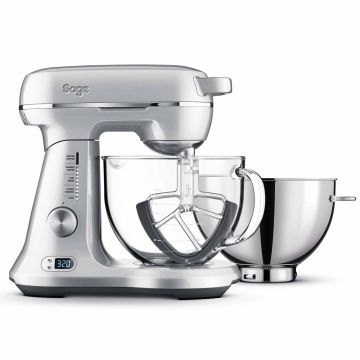 Sage BEM825BALUK, The Bakery Boss Mixer, Stainless Steel