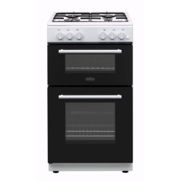 Belling BFSG51TCWHLPG, Double Oven LPG Gas Cooker, White
