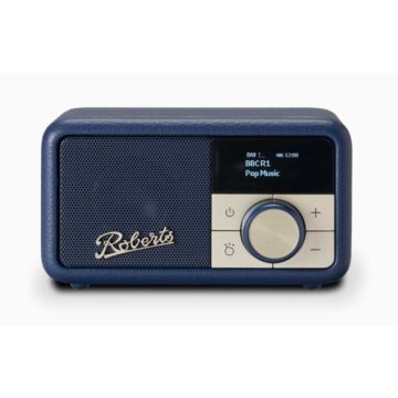 Roberts REVPETITEMB,  Dab/FM Bluetooth Radio, Blue