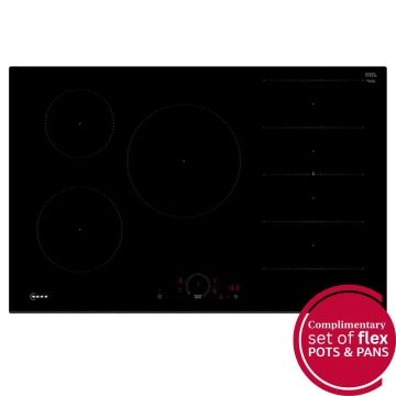 Neff N70 T68FHV4L0, 80cm, Induction Hob, Black