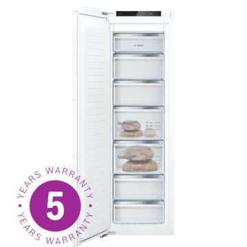 Bosch GIN81VEE0G, 177 x 54cm, No Frost, Integrated Freezer