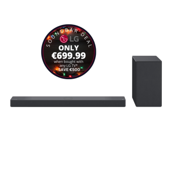 LG USC9S, 3.1.3CH 400W, Wireless Soundbar w/ Dolby Atmos