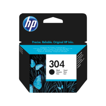 HP N9K06AE, NO. 304, Black Ink 