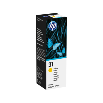 HP No. 31, 70ML, Yellow Ink for Smart Tank Plus Printers