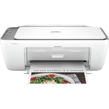 HP Deskjet 2820e 588K9B, All-in-One Inkjet Printer, White/Grey