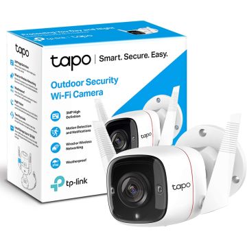 TP Link TAPOC310, Ultra HD, Outdoor Security Wi-Fi Camera, White