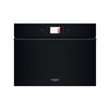 Whirlpool WCW9OWPHTSBUK, 52L, Combi Microwave, Black