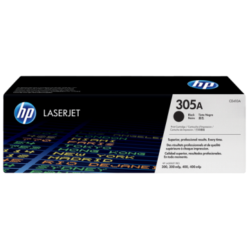 HP CE410A, Black Original LaserJet Toner Cartridge