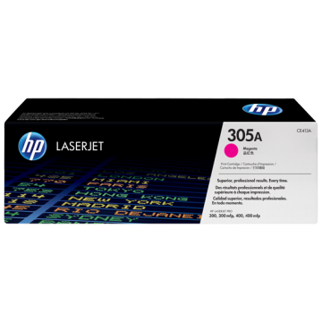 HP CE413A, Magenta Original LaserJet Toner Cartridge