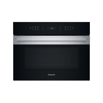 Hotpoint HCW7O7HTSXUK, Combi Microwave, Black & Silver