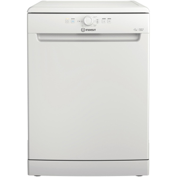 Indesit D2FHK26UK, 14 Place, Freestanding Dishwasher, White