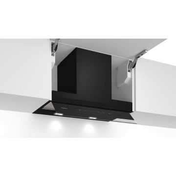 Neff N70 D65XAM2S0B, 60cm, Integrated Hood, Black
