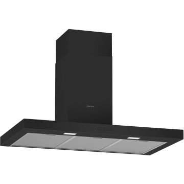 Neff N30 D92BBC0S0B, 90cm, Chimney Hood, Black