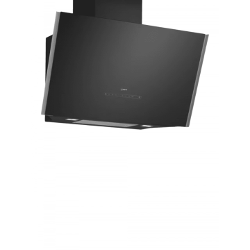 Neff N90 D98IPT2S0B, 90cm, Chimney Hood, Black Glass