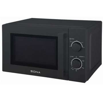 Sona 980544, 20L, 700W, Microwave, Black