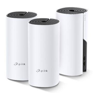 TP Link DECOM4KIT, Deco M4 AC1200, Whole Home Mesh WiFi System, 3 Pack